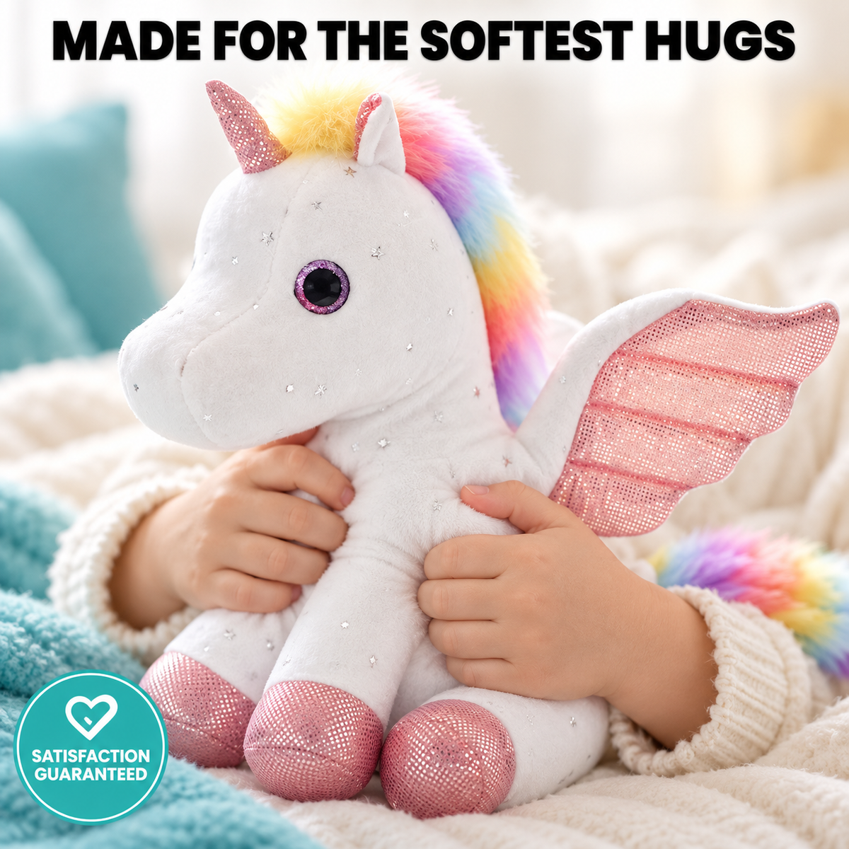 Rainbow Unicorn Stuffed Plush Toy