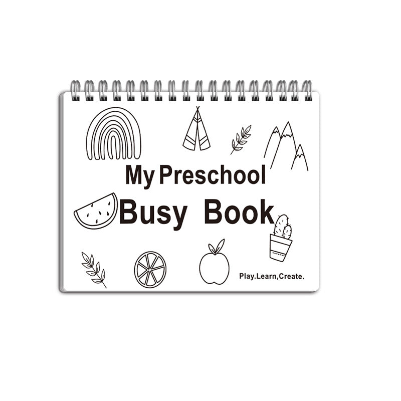 Montessori Preschool Busy Book