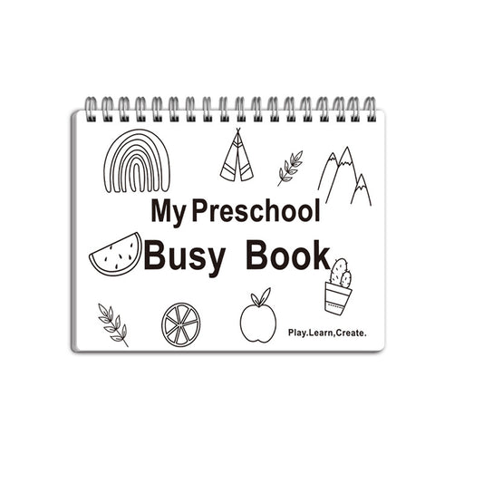 Montessori Preschool Busy Book