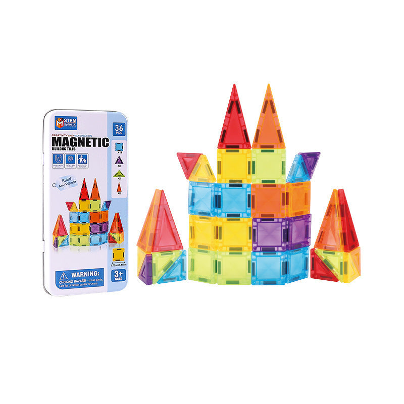 Montessori Travel Magnetic Tiles