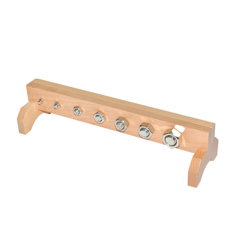 Montessori Wooden Screw & Nut Toy Fine Motor Skills & Focus Training for Kids