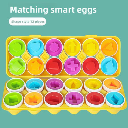 Montessori Shape Sorting Eggs