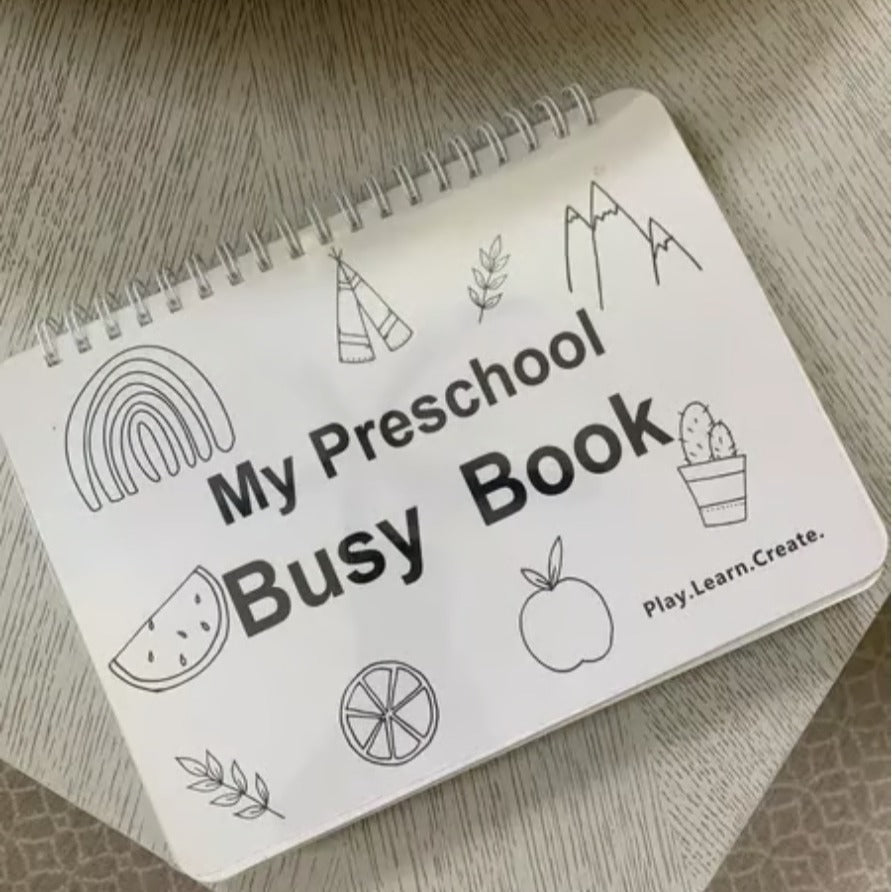 Montessori Preschool Busy Book