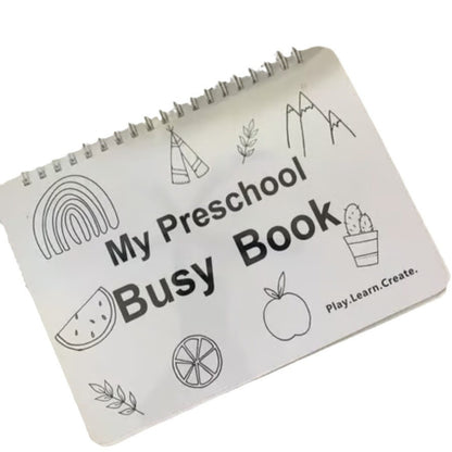 Montessori Preschool Busy Book