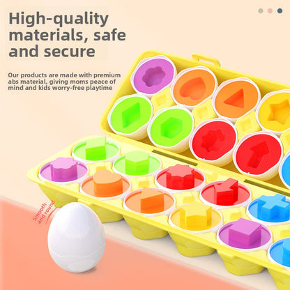 Montessori Shape Sorting Eggs
