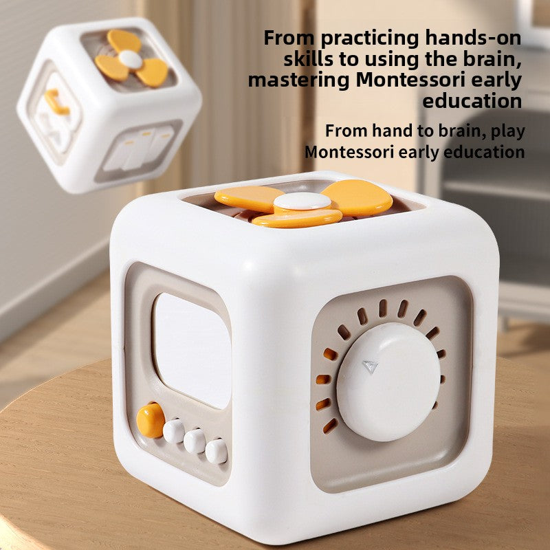 Hexahedron Busy Ball Educational Infant Toy