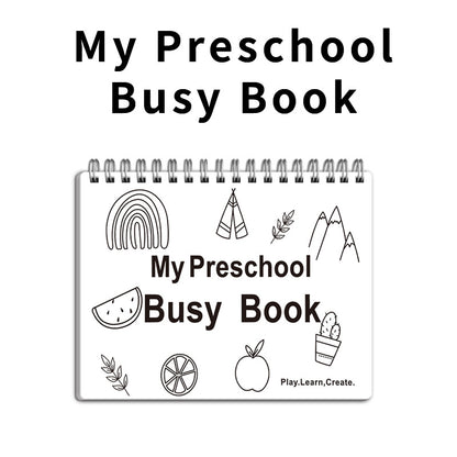 Montessori Preschool Busy Book
