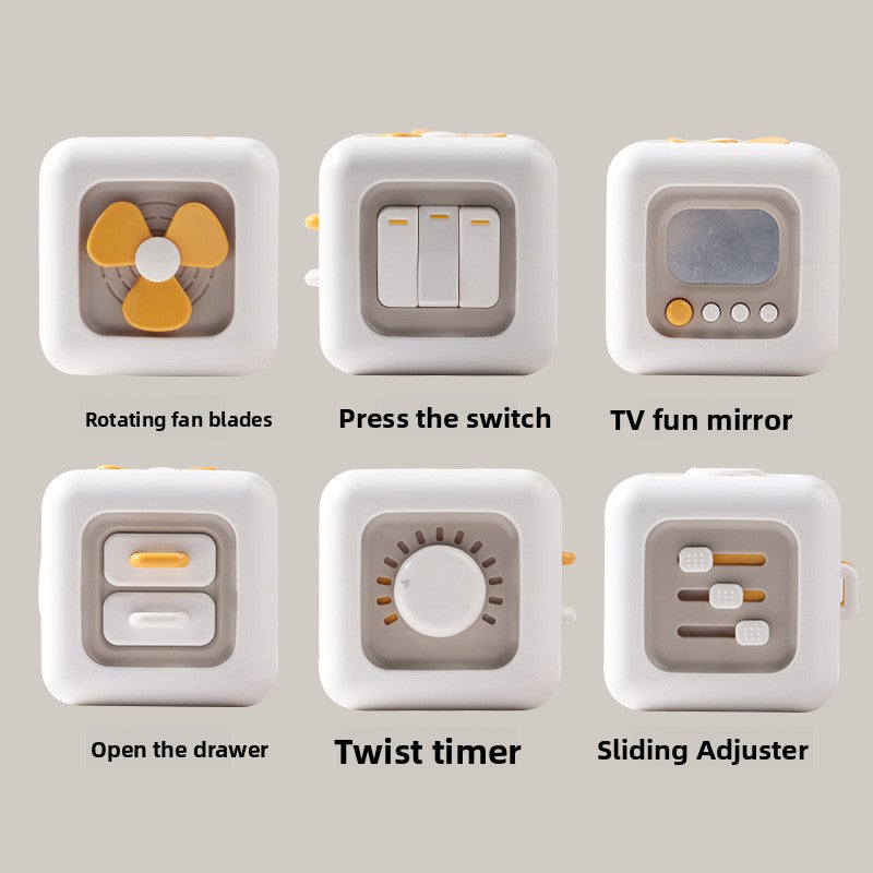 Hexahedron Busy Ball Educational Infant Toy