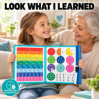 Montessori Kids Fraction Magnet Learning Toy