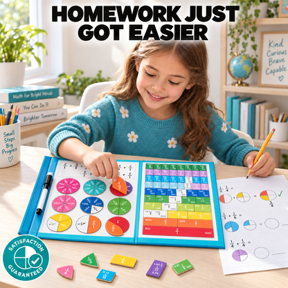 Montessori Kids Fraction Magnet Learning Toy