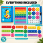 Montessori Kids Fraction Magnet Learning Toy