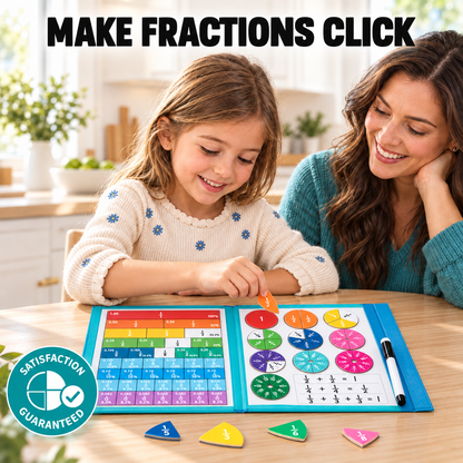 Montessori Kids Fraction Magnet Learning Toy