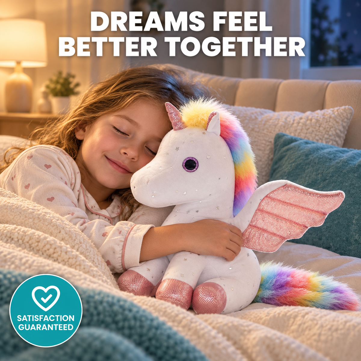 Rainbow Unicorn Stuffed Plush Toy