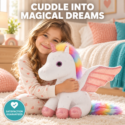 Rainbow Unicorn Stuffed Plush Toy