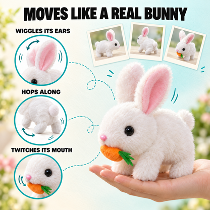 HopBunny Interactive Walking Plush Toy
