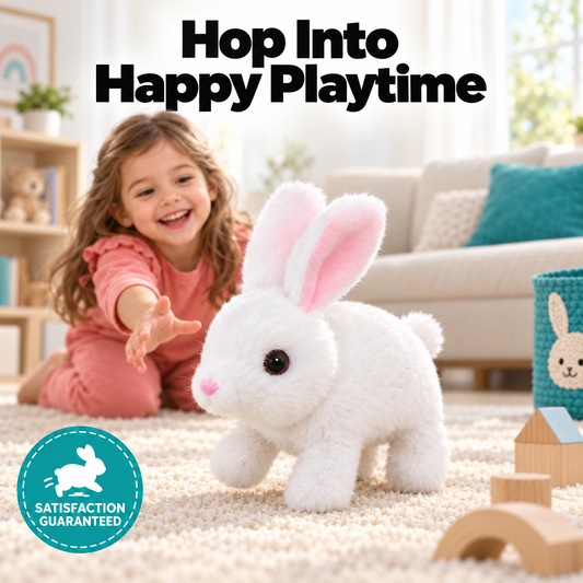 HopBunny Interactive Walking Plush Toy