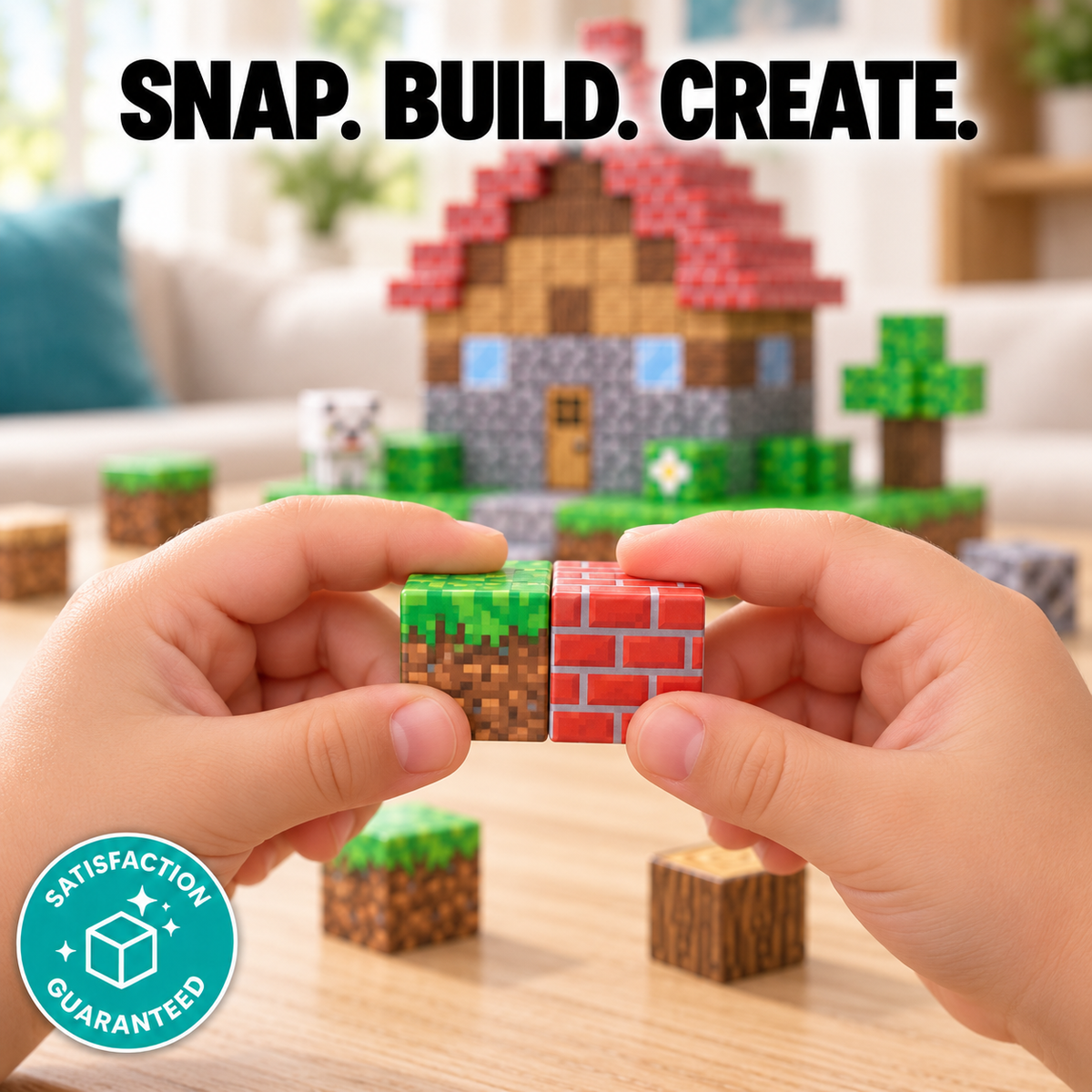 Magnetic Building Blocks For Reducing Screentime & Hours Of Fun