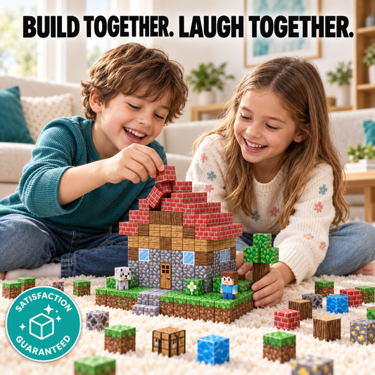 Magnetic Building Blocks For Reducing Screentime & Hours Of Fun