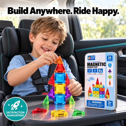 Montessori Travel Magnetic Tiles