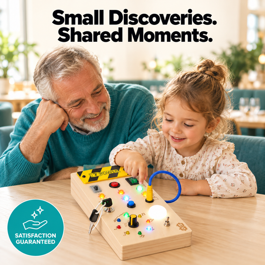 Montessori Inspired Wooden Switch Board