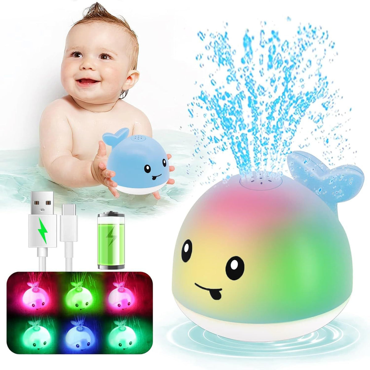Whale Bath Toy