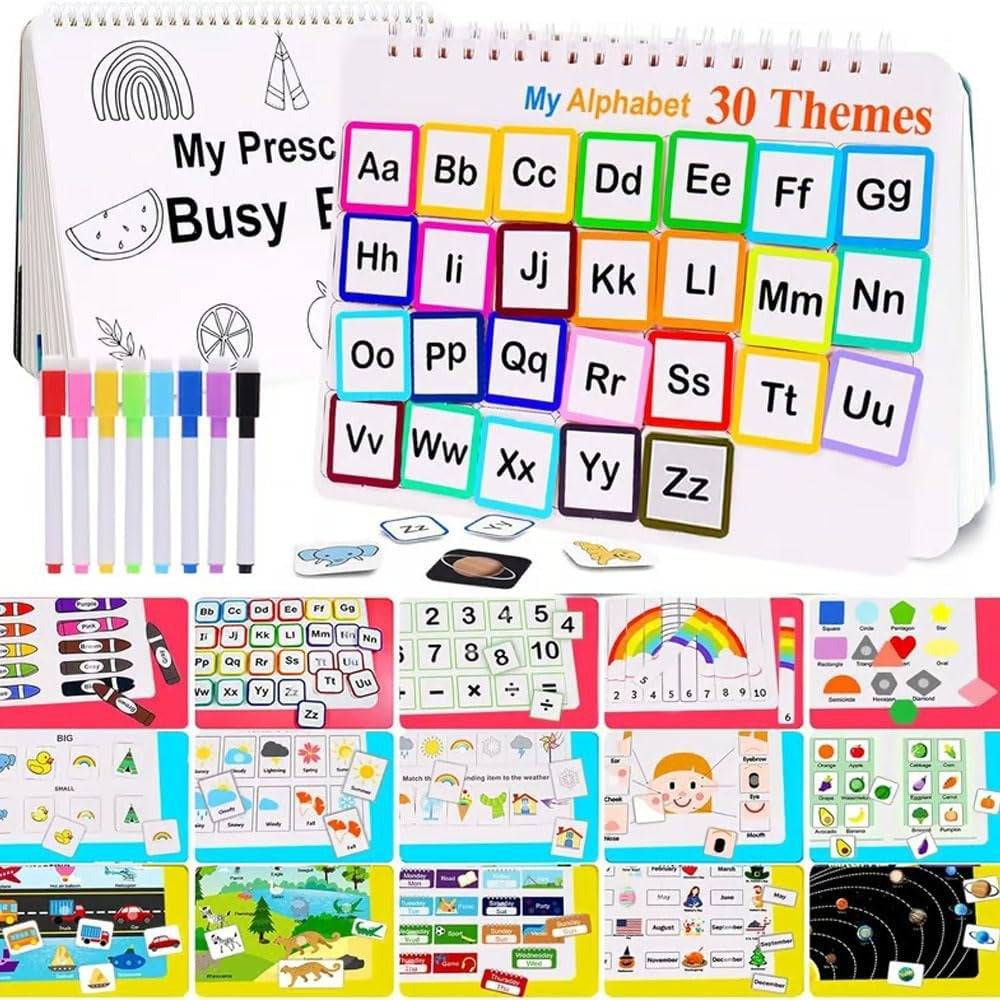 Montessori Preschool Busy Book