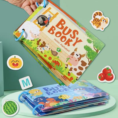 Childrens Educational Reusable Sticker Book
