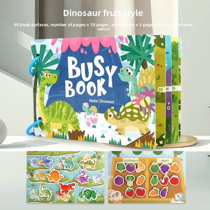 Childrens Educational Reusable Sticker Book