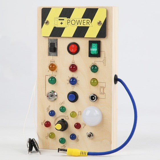 Montessori Wooden Busy Board