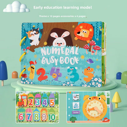Childrens Educational Reusable Sticker Book
