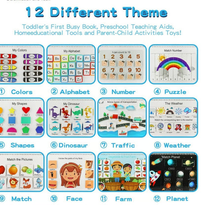 Montessori Preschool Busy Book